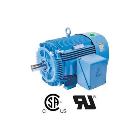 Worldwide Electric Hyundai PEM Motor HHI30-18-286T-F2, TEFC, Rigid, 3 PH, F2 Mt., 286T, 30 HP, 1800 RPM, 36 FLA HHI30-18-286T-F2